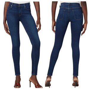 Hudson Jeans Nico Mid-Rise Super Skinny Jeans Dark Wash Size 23